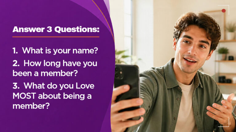 Share your story by answering 3 questions